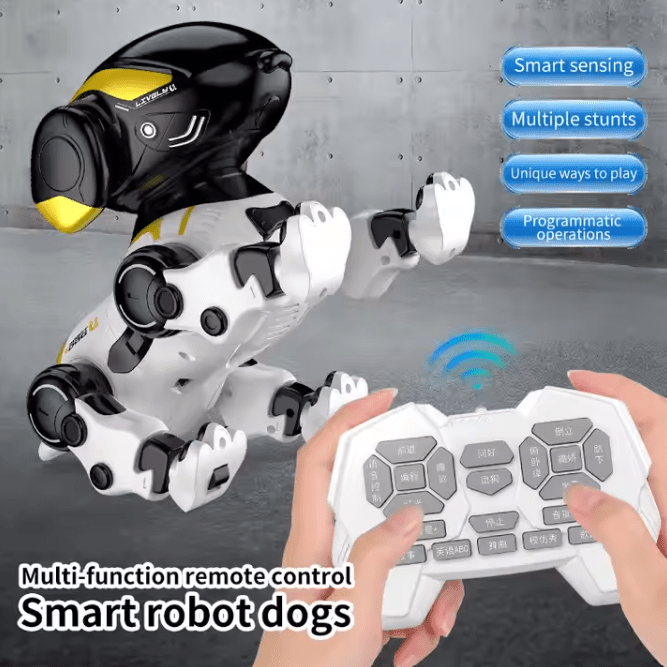 Remote Control Robot Dog Toy Programmable Interactive And Smart Dancing Robots for Kids
